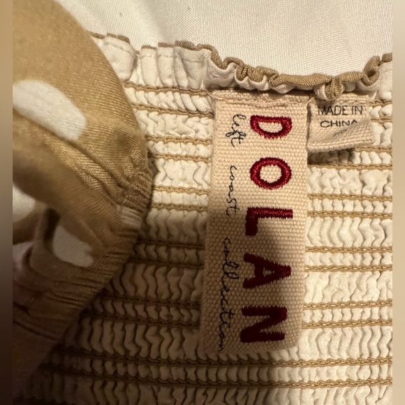 Anthropologie Dolan Left Coast
Womens Smocked Midi Polka Dot Dress
XSmall Beige - Picture 12 of 15